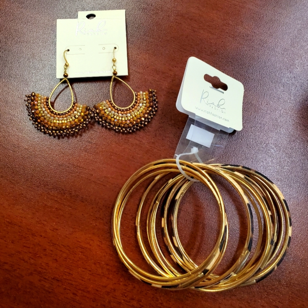 Riah Fashion Bracelets & Earrings